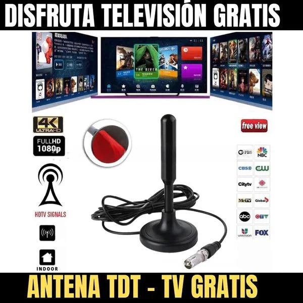[OFERTA] Antena Portatil 📡🔥 Disfruta Canales HD sin pagar Mensualidades