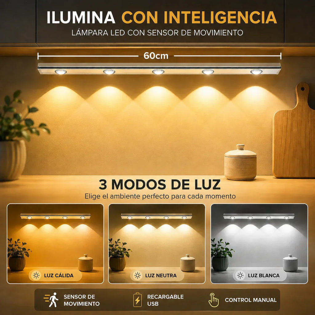 SmartLuz™ Sensor LED 60cm 💡