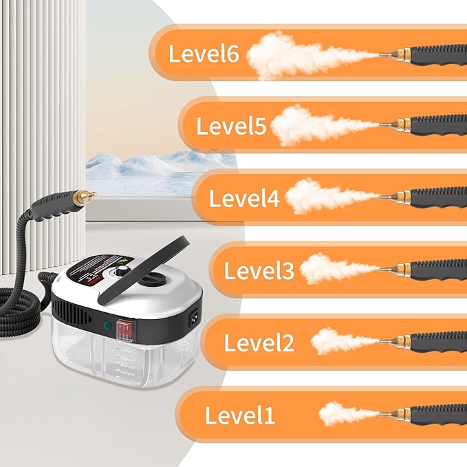 Máquina de Limpieza a Vapor Portátil Multifuncional 💨
