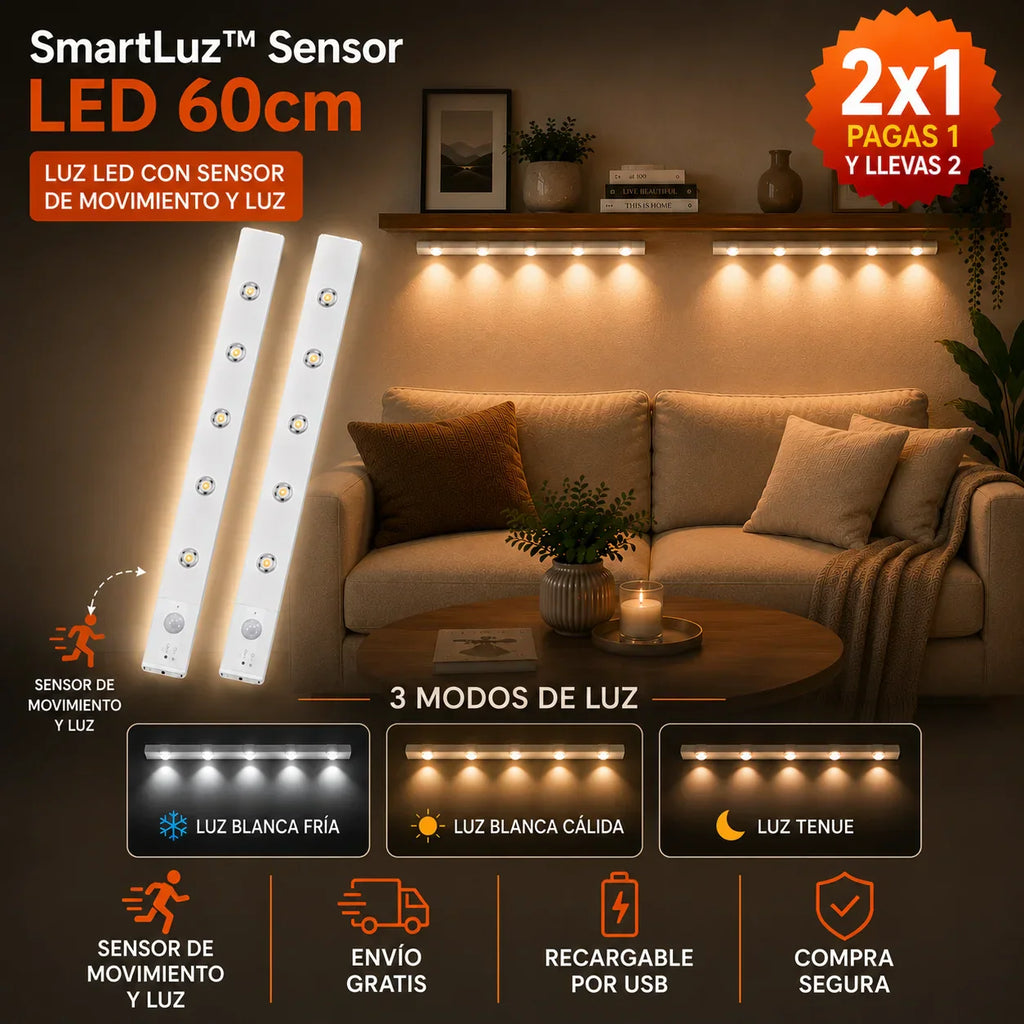 SmartLuz™ Sensor LED 60cm 💡