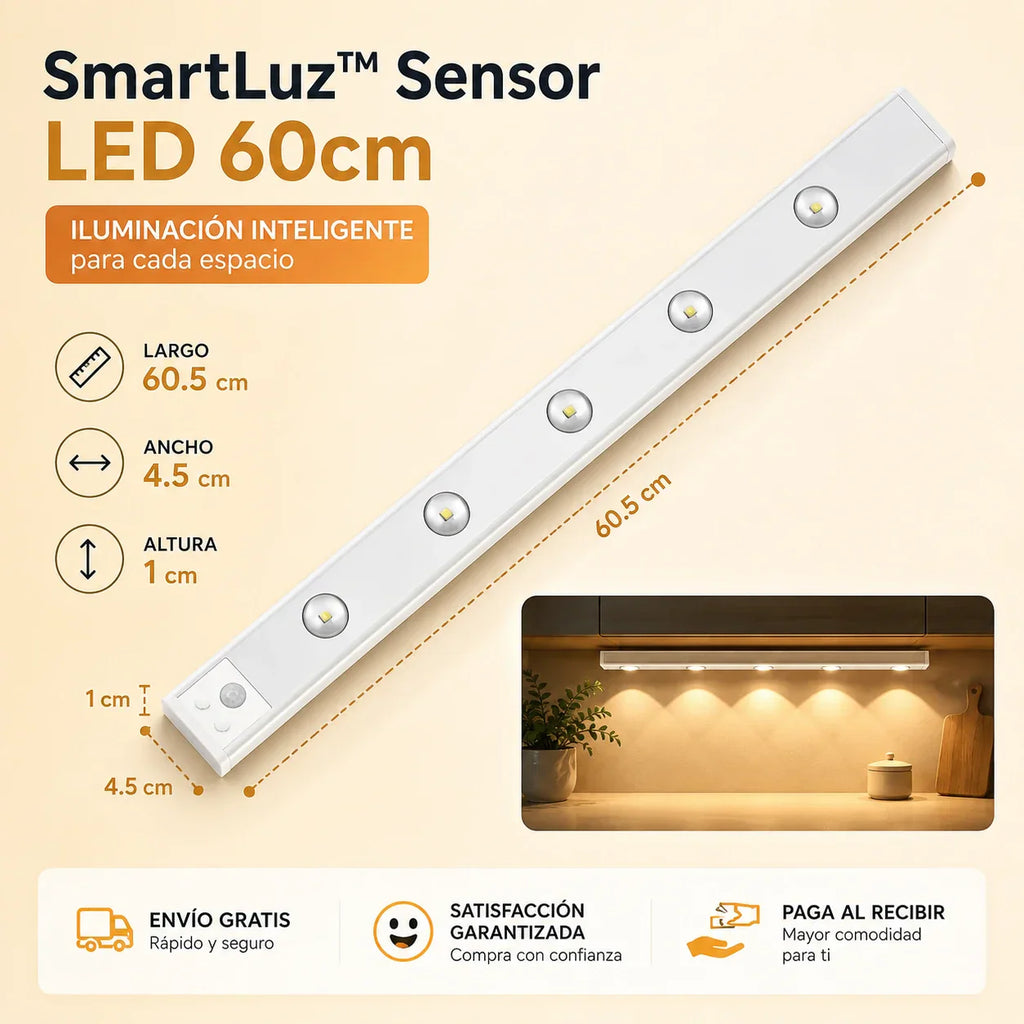 SmartLuz™ Sensor LED 60cm 💡